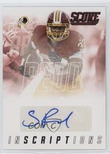 2015 Score Inscriptions Silas Redd #44 Auto 0rd2