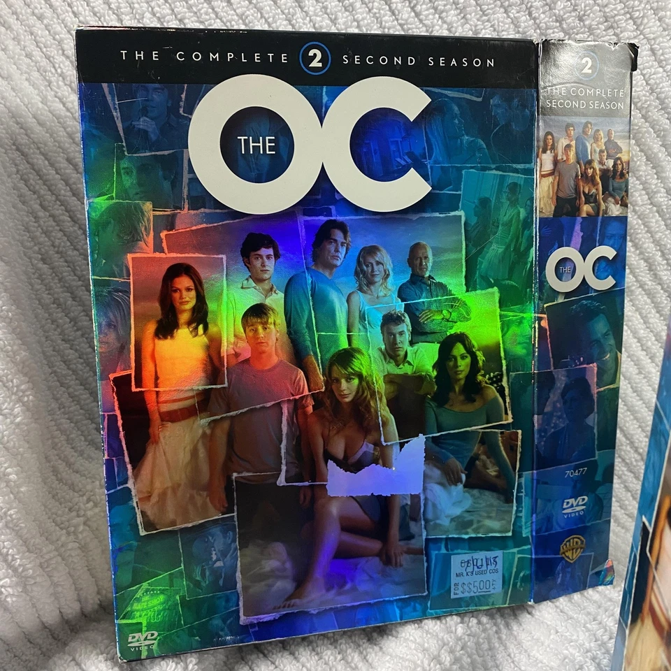 Vintage The O.C. Полный комплект второго сезона DVD 7 дисков футляр Warner Bros TV - Изображение 3 из 4