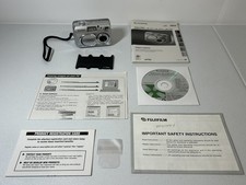 Fujifilm FinePix A Series A210 Compact 3.2MP Digital Camera With xD Card Silver