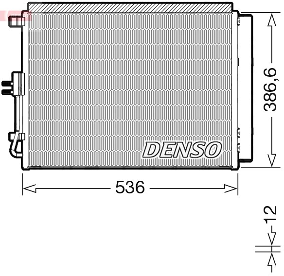 Denso Kondensator Klimaanlage Mit Trockner FüR Hyundai I30 Kombi 1.6 Crdi-image