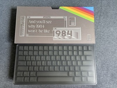 KBDfans PBTfans 1984 Dark Base and Icons - Cherry Keycaps
