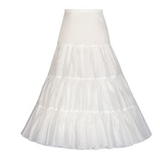 A-line Petticoat Crinoline Short Slips Wedding Accessories Hoopless Tutu Skirt