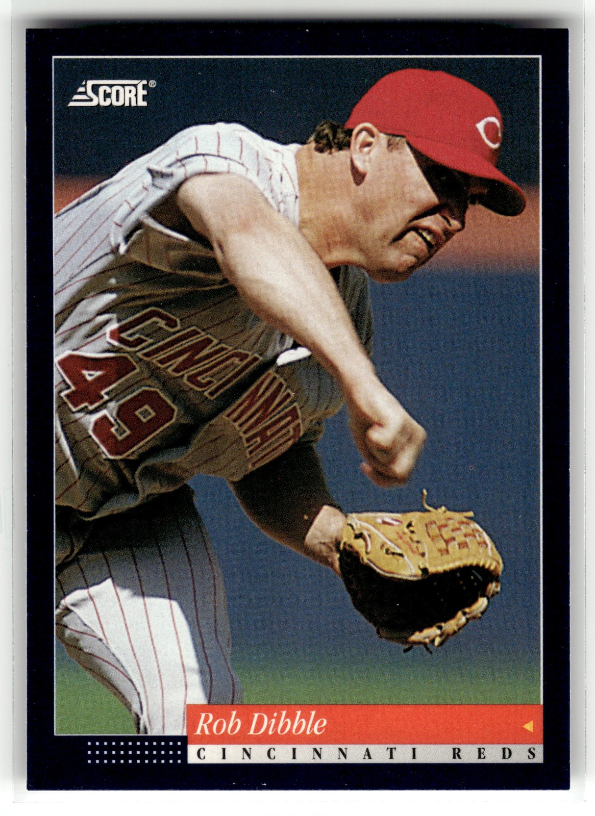 Rob Dibble 1994 Score #114 Cincinnati Reds