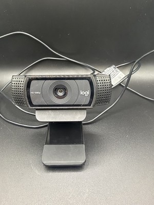 Logitech C922 Pro Stream Full HD 1080p USB Webcam Black *Cracked*
