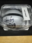 Howie Long Autographed Raiders Mini Helmet - Beckett W Hologram *Black