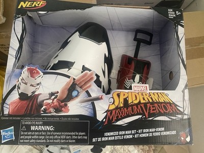 Nerf Marvel Spider-Man Maximum Venom Iron Man Set