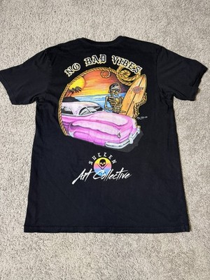 Sulen Art Collective T-Shirt Men s Size Large No Bad Vibes