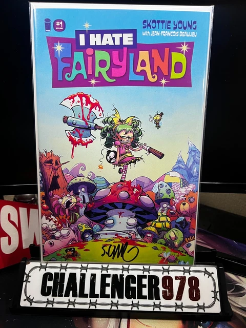 I HATE FAIRYLAND Vol. 1 #1 Skottie Young SIGNED w/ COA