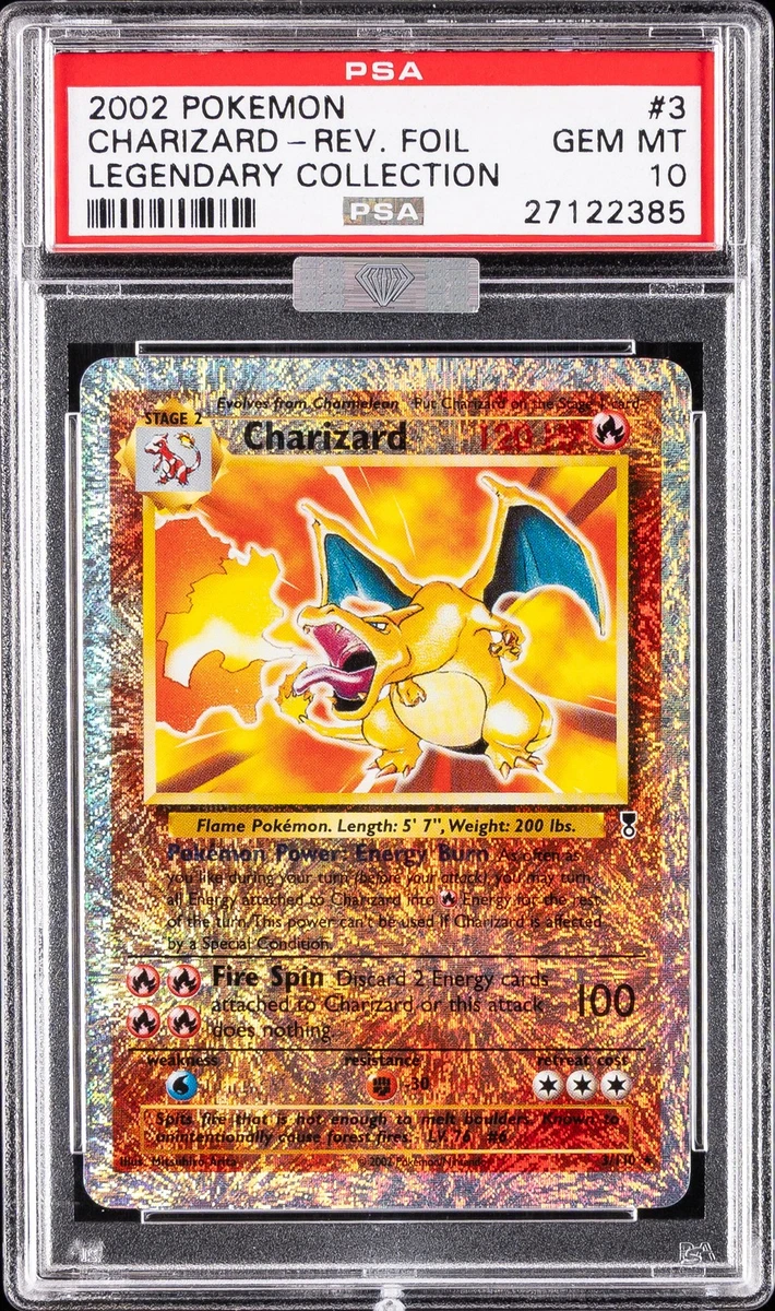 Pokémon TCG Legendary Collection Holo Rare Grade 10 Individual