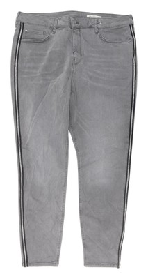 Marks and Spencer Damen Grau Straight Jeans Größe 20