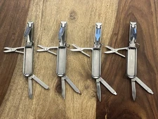 TRUE NAILCLIP KIT Knife, Scissors, File, Nail Clippers, Etc., (Lot Of 4)