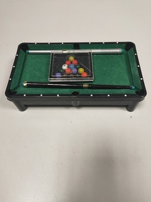 Mini Billardtisch komplett mit Originalkarton 80/90er Jahre