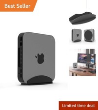 Bylitco Vertical Desktop Stand for Mac Mini 2010-2023 Space-Saving Stylish