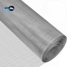 Wire Mesh Stainless Steel Filter Screen Sheets 30X120Cm 30 Mesh Fine Woven Wire