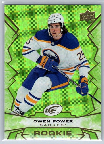 2022-23 Upper Deck Ice Owen Power Green #122