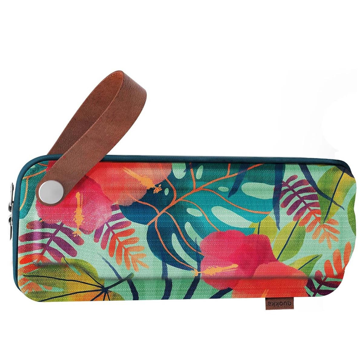 Porte-bouteille 630ml Quokka rigide élégant pour randonnée et bureau vert