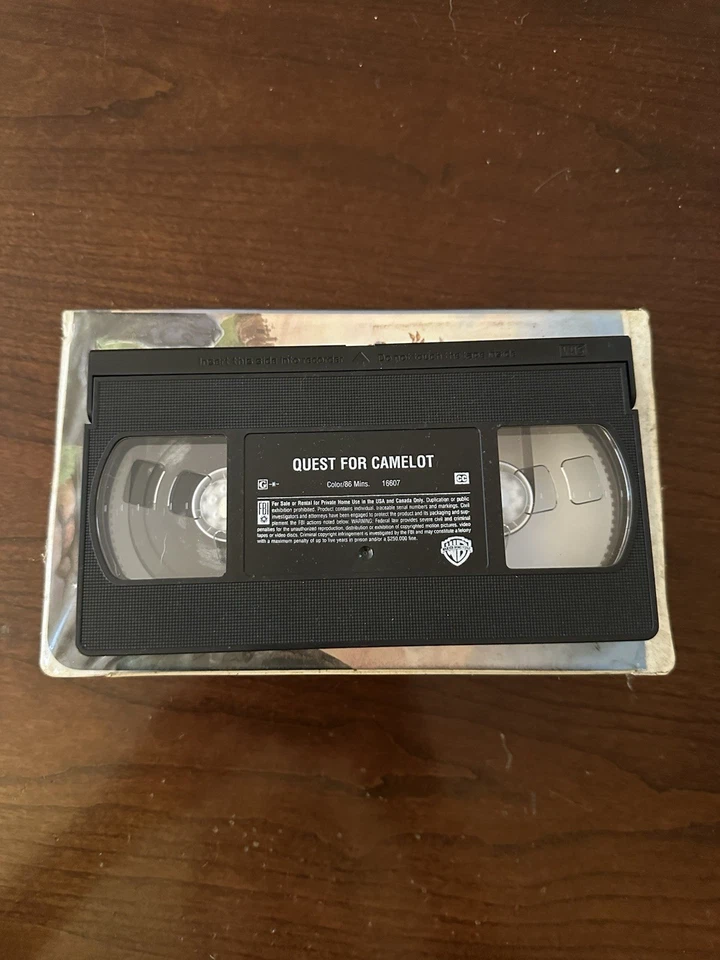 Quest for Camelot VHS - Image 4 of 4