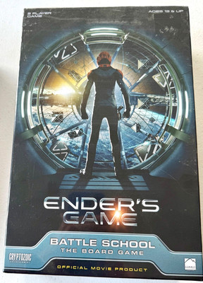 CRYPTOZOIC ENDER'S GAME BATTLE SCHOOL THE BOARD GAME MOVIE PRODUCT SEALED NIB