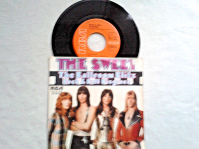 7'' Single  The Sweet  - The Ballroom Blitz / Rock' n' Roll Disgrace - TOP  EX/VG