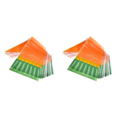 40x Ostern Weihnachten Karotte gemustert Kegelform Leckerlibeutel Dreieck Goody7767