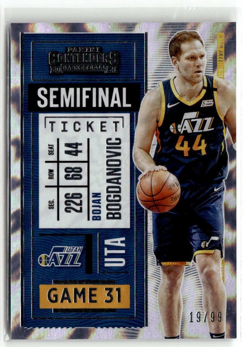 2022-23 Panini Contenders Holo Bojan Bogdanovic /99 #2 (E)