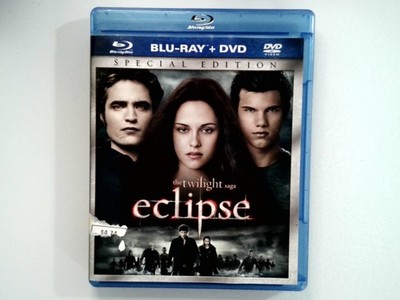 The Twilight Saga Eclipse Blu-ray DVD 2010 Special Ed Pattinson Stewart
