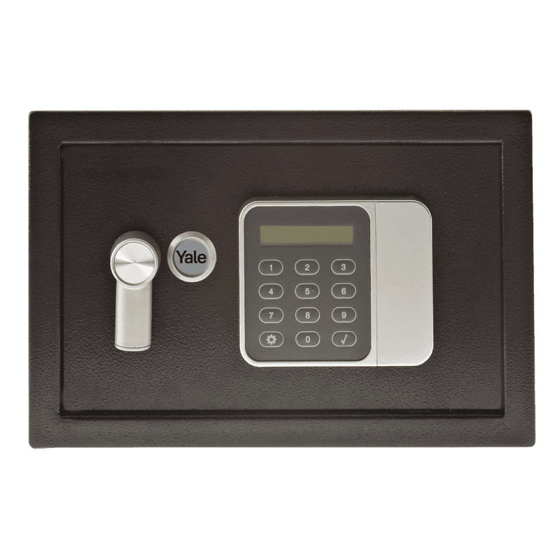 Cassaforte Yale YSG/200/DB2 Nero per Ospiti Hotel e B&B Digitale