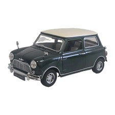 Kyosho 1/18 Scale Diecast 7008 9800 - Morris Mini Cooper 1275S - Green / White