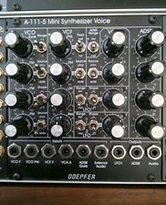 Doepfer A-111-5 Mini Synthesizer Voice Black Eurorack