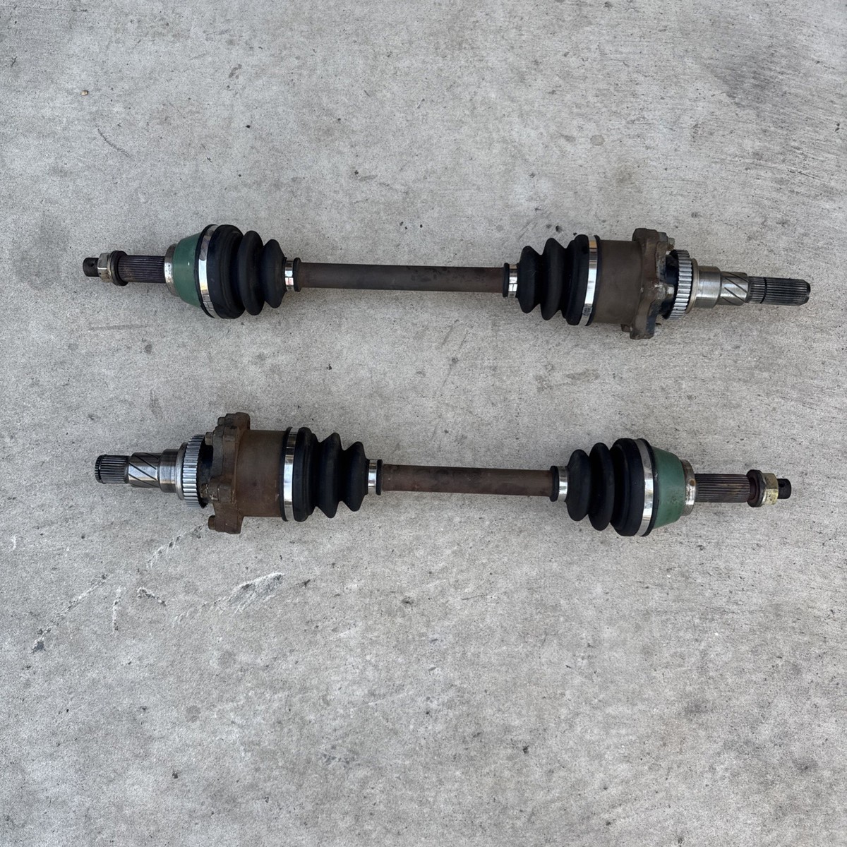 ぷそつーAXEL 1990-1996 Nissan 300ZX Twin Turbo AXLE SHAFT LH RH PAIR Z32 TT 6