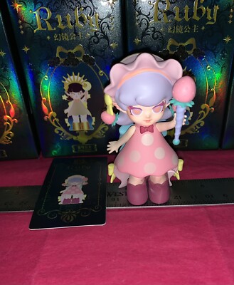 NeW MJ Studio RUBY Princess Series * STRAWBERRY * Designer Vinyl Mini Toy RaRe