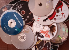 Wholesale LOT of 50 USED Movie DVDs Discs Only Random Assorted