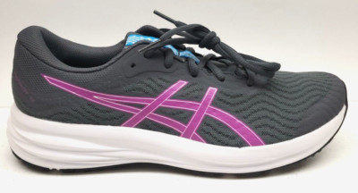 Asics Women's Patriot 12 Running Shoes Sneakers Gray/Grape 1012A705 NEW