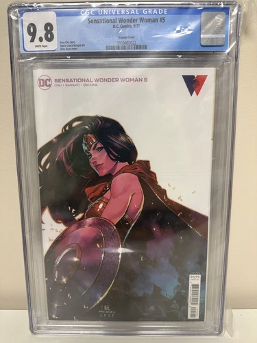 Sensational Wonder Woman #5 Variant CGC 9.8