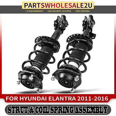 Aazon.co: Front Strut Shock Assebly W/Coil Spring For Hyundai Accent - View #13