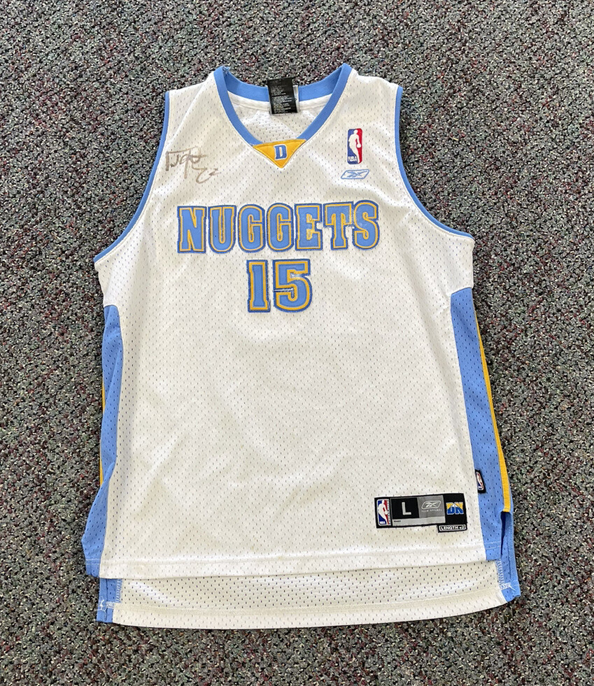Reebok YOUTH Carmelo Anthony Denver Nuggets Jersey Size Large