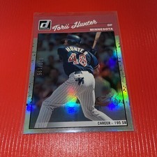 2023 Donruss Baseball Retro Base Career Stat Line #272 Torii Hunter /195