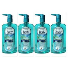  4Pack Body Essence Tea Tree Oil Ultra Moisturizing Body Wash Shower 28 ounces