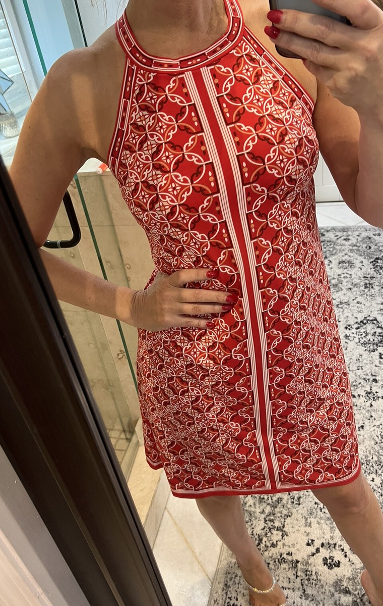 Max Studio Women Casual Formal Dress Sleeveless Stretch XS Halter