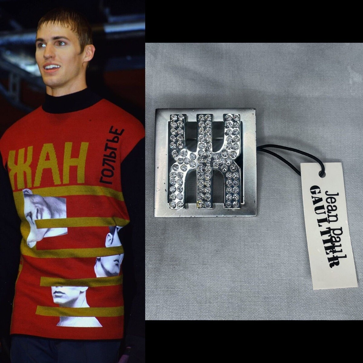 Jean Paul Gaultier - 1986/87 - Russian Constructivism Logo