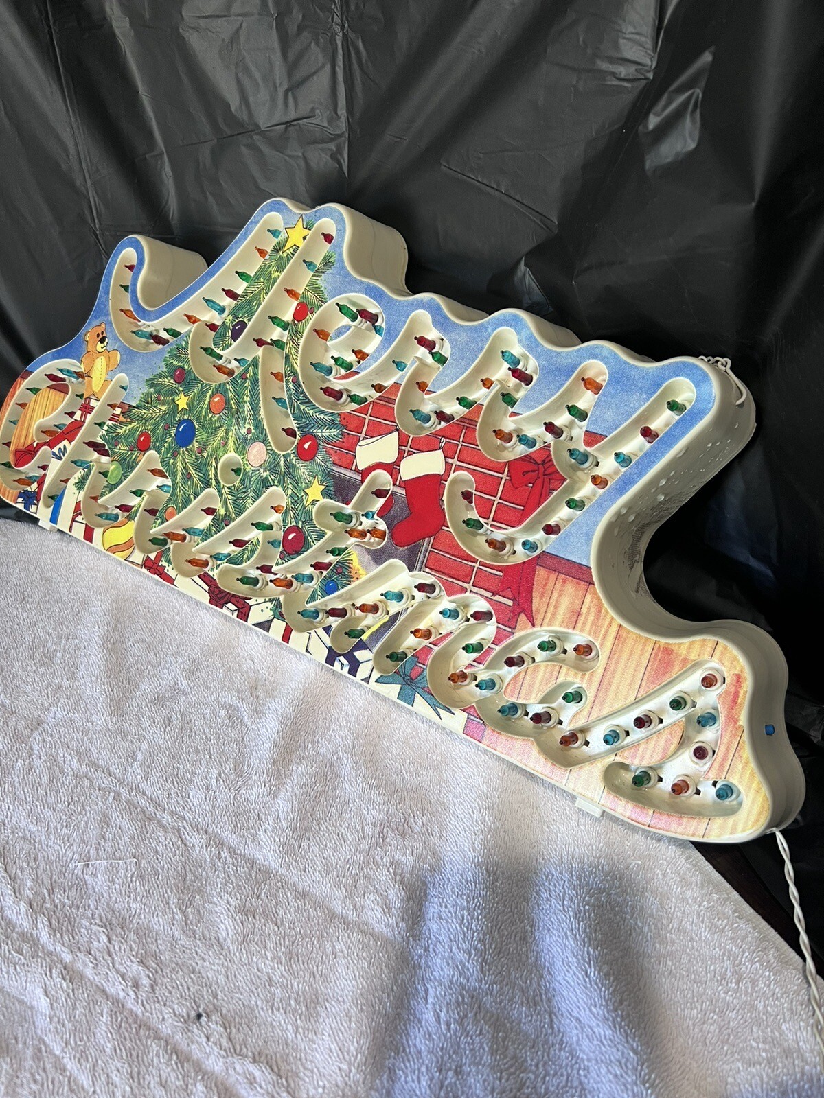 vintage christmas lights eBay