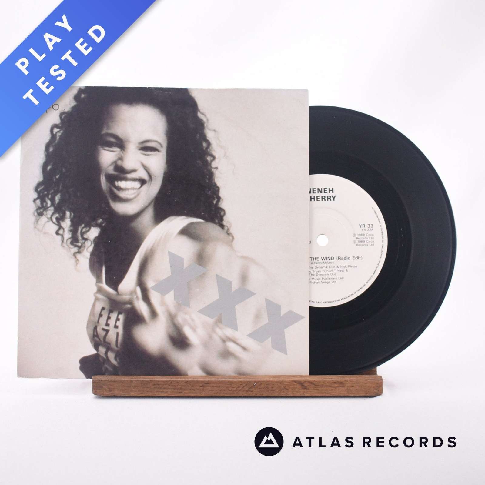 Neneh Cherry - Kisses On The Wind - 7"" Vinyl Record - VG+/EX