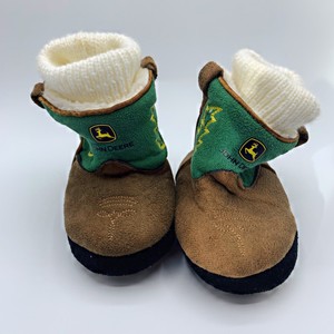 john deere baby booties