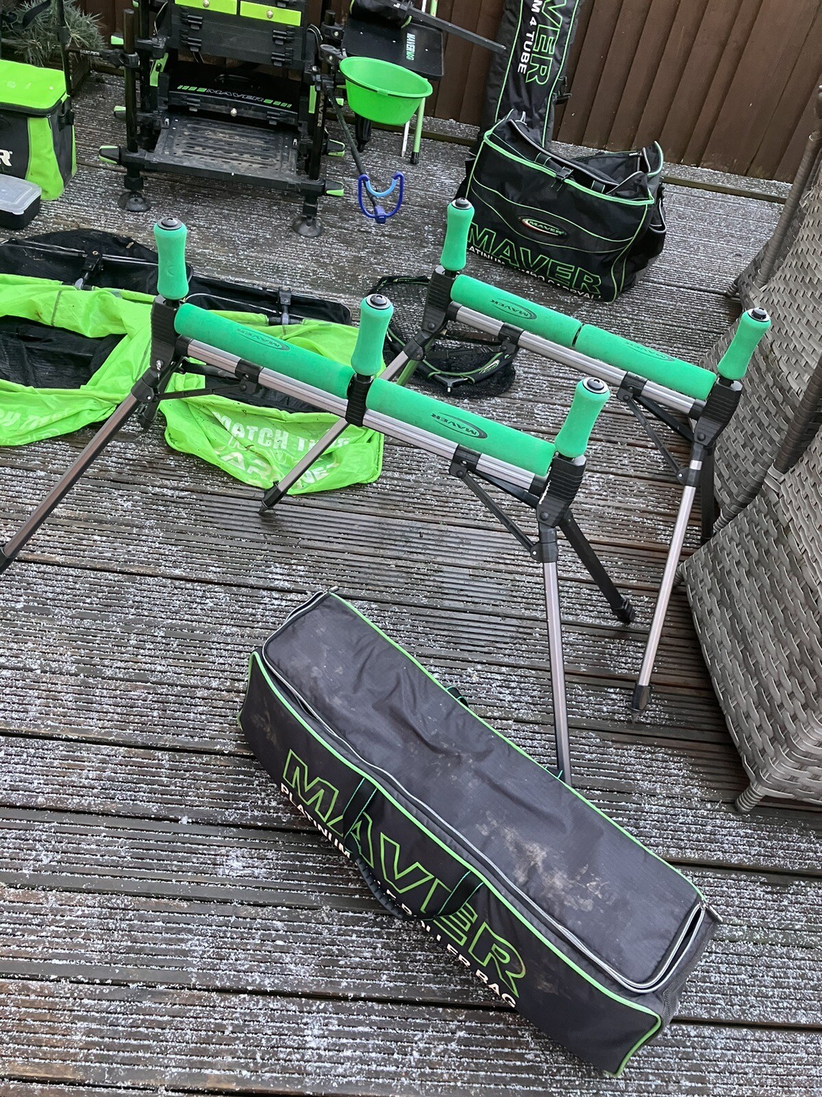 JOB LOT MAVER MATCH FISHING TACKLE ROD POLE SEATBOX FISHING eBay