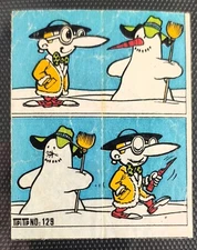 Early Tipi Tip Kent #129  TipiTip Chewing Bubble Gum Wrapper RARE