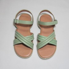 Toddler Girls Ankle Strap Sandals Green, NWT, cat  Jack