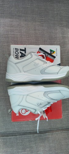 Taylor Apollo Ladies White Bowls Shoes - Picture 2 of 3