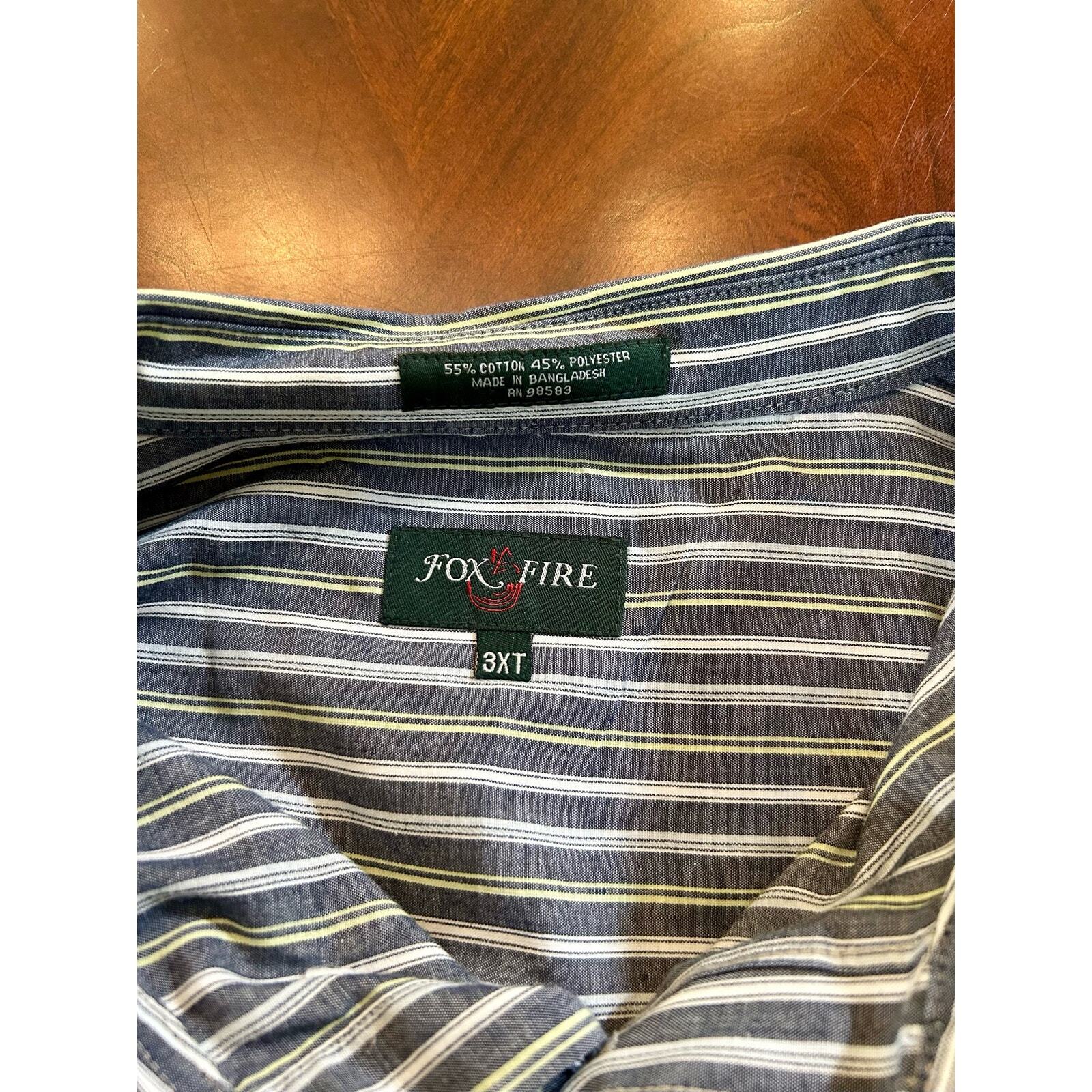 Fox Fire Button Down Shirt 3XT - image 2