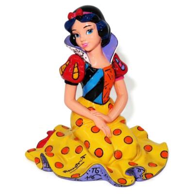 Disney Romero Britto Pop Art Seated Snow White Figurine 4