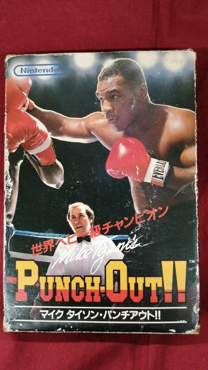 Used] NINTENDO Mike Tyson's PUNCH OUT Boxed Nintendo Famicom
